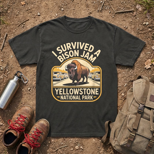 I Survived A Bison Jam