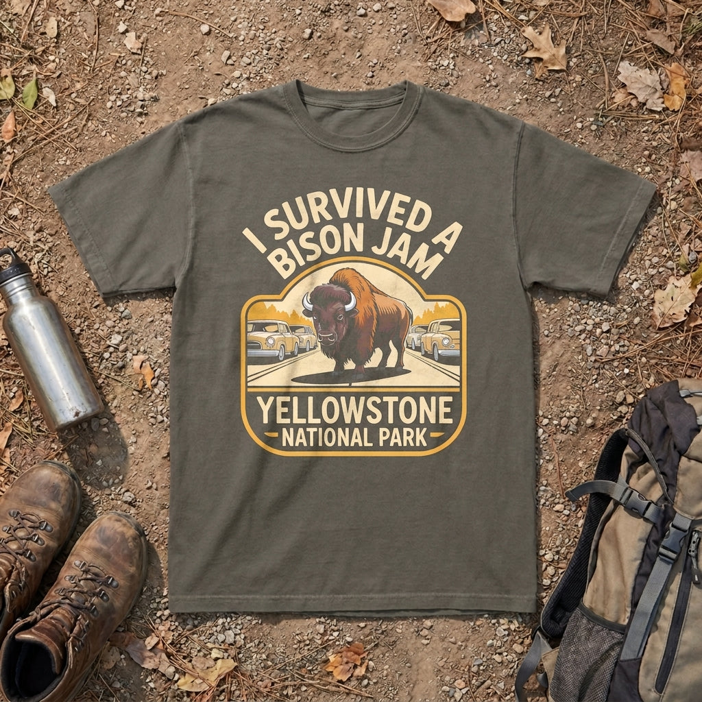 I Survived A Bison Jam